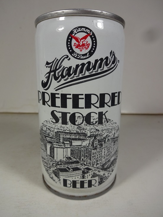 Hamm's Preferred Stock - Hamm's - crimped - T/O